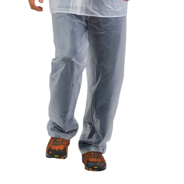 Reusable clear waterproof pants